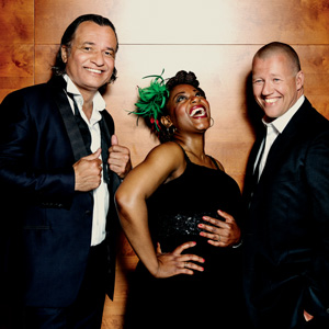 Michael Carøe, Miriam Mandipira og Niels HP,