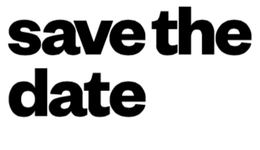 save the date