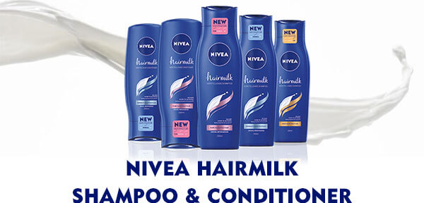 NIVEA Hairmilk Shampoo & Conditioner