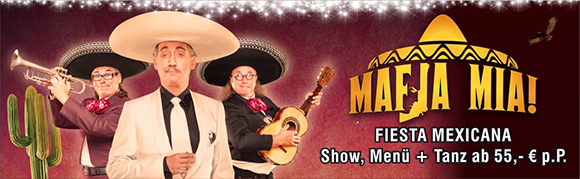 Dresdens erfolgreichste Dinnershow - Mafia Mia