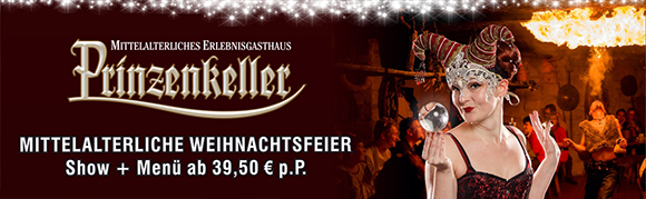 Feiern wie im Mittelalter - Prinzenkeller