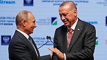 Putin lobt den "politischen Willen und Mut" Erdogans