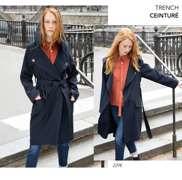 Manteau AQUARI cop.copine