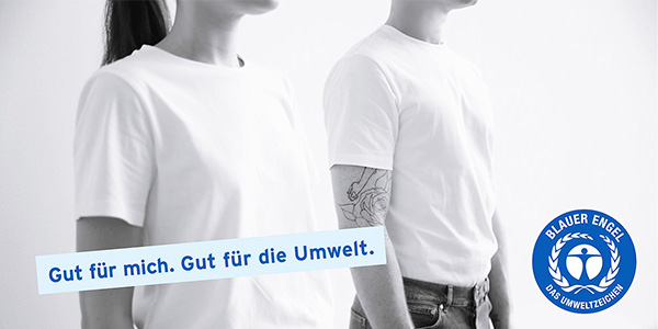 Blauer Engel ist Aussteller auf den Textilmessen Heimtextil und Neonyt