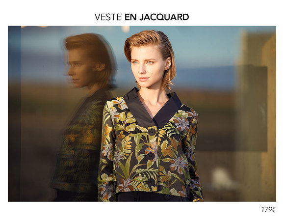Veste METALLISE cop.copine