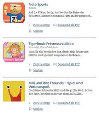 Kinder lesen