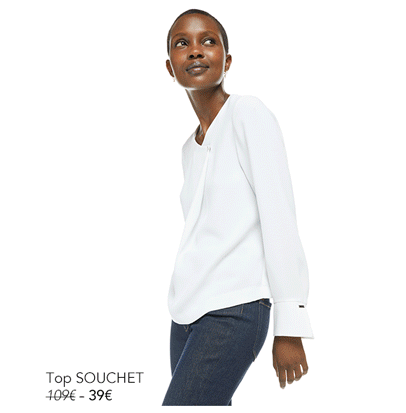 Tops petits prix cop.copine H20