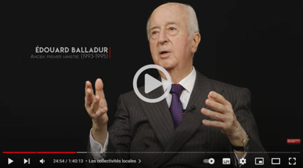 Extrait Edouard Balladur dans le film de Tous Contribuables