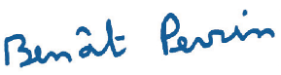 Signature Benoît Perrin