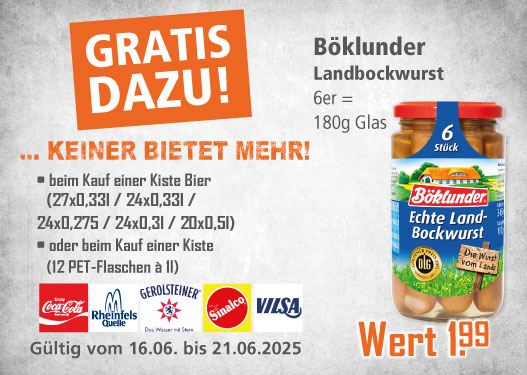 gratis dazu